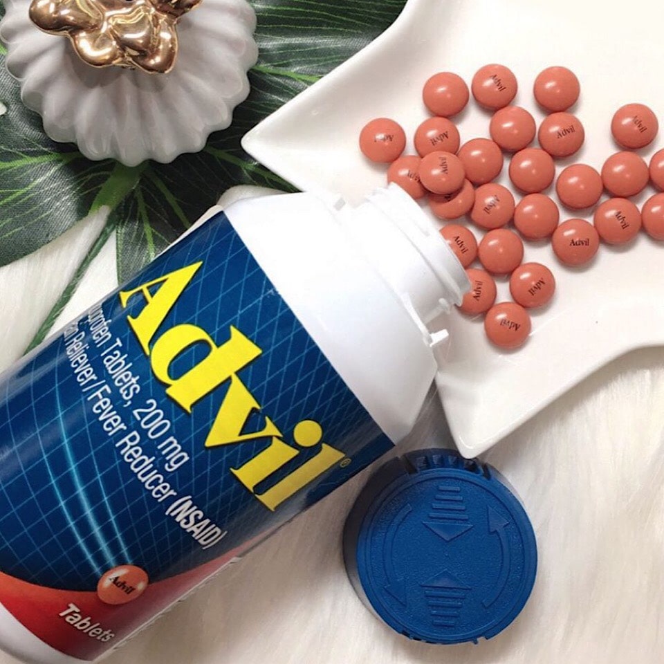 Viên uống Advil giúp giảm sốt